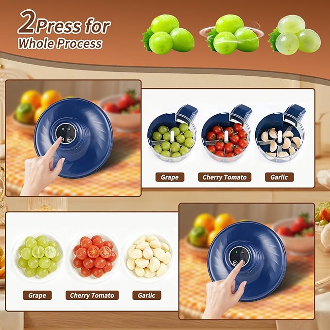 PeelPro 360™ – Peel Garlic, Grapes & Veggies in Second