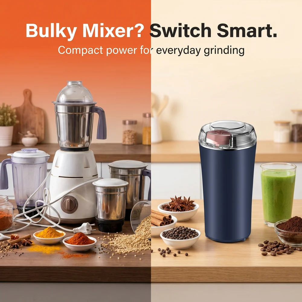 QuickGrind™ Mini Portable Grinder