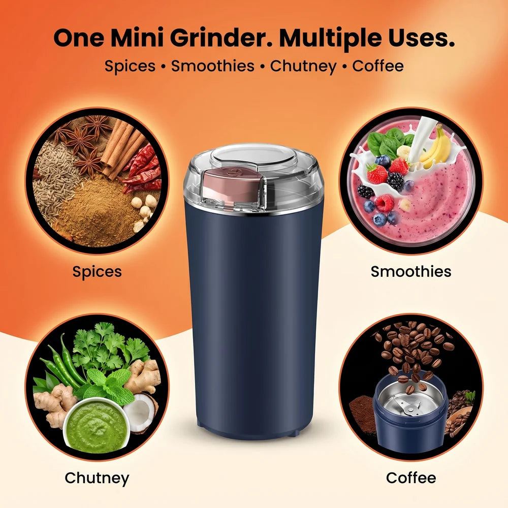 QuickGrind™ Mini Portable Grinder